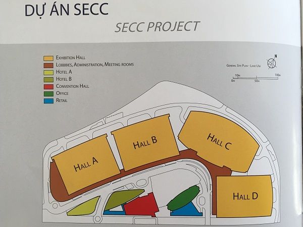 ベトナム最大の展示会場 SECC (サイゴン・エグジビジョン